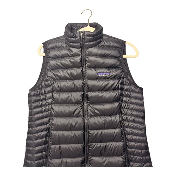 Patagonia Women's Down Sweater Vest Black Medium - Picture 9 of 10